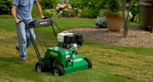 Green Horizons Landscaping - Lawn Dethatcher - Powerrake Hero, courtesy of Ryan Turf